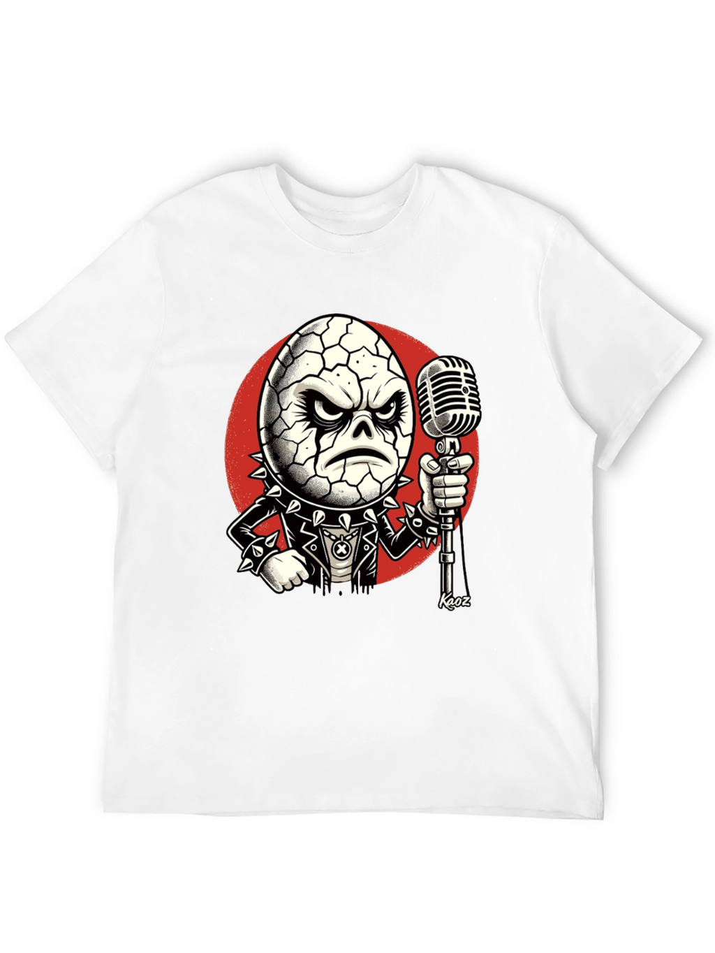 Egghead Rocker T-Shirt - Cool Cartoon Graphic Tee