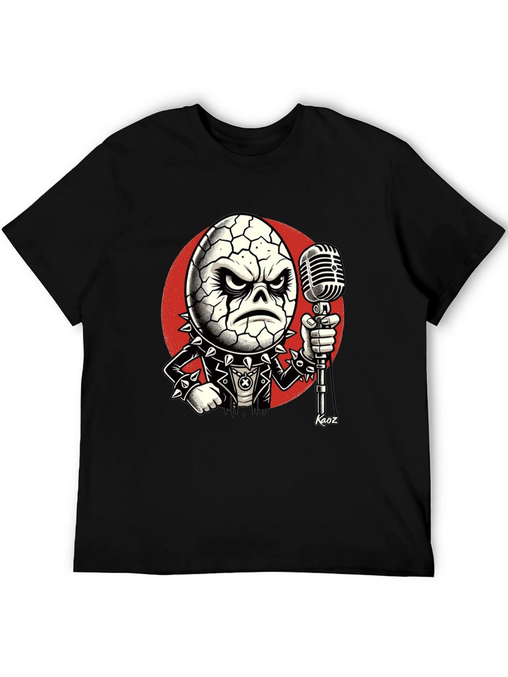 Egghead Rocker T-Shirt - Cool Cartoon Graphic Tee
