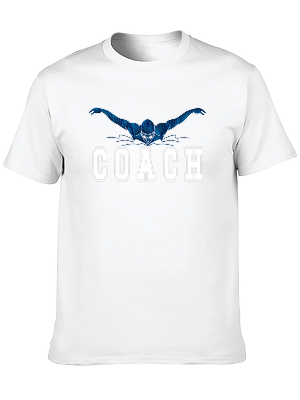 Swimmer Coach Graphic T-Shirt