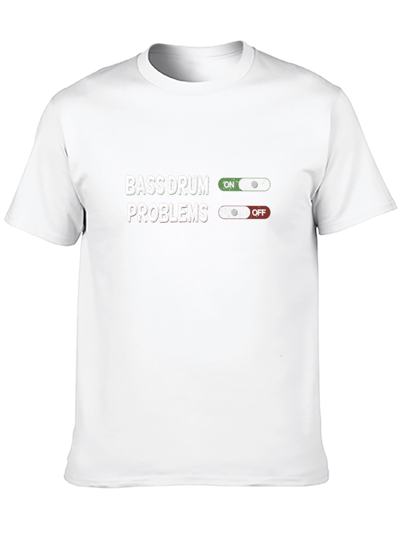 Bass Drum Problems T-Shirt - Funny Musician Tee