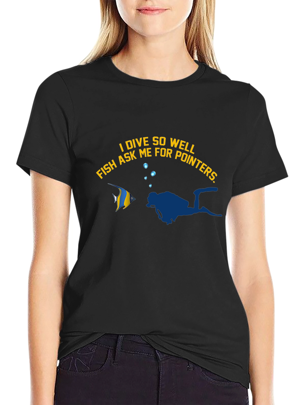 I Dive So Well Funny Diver T-Shirt