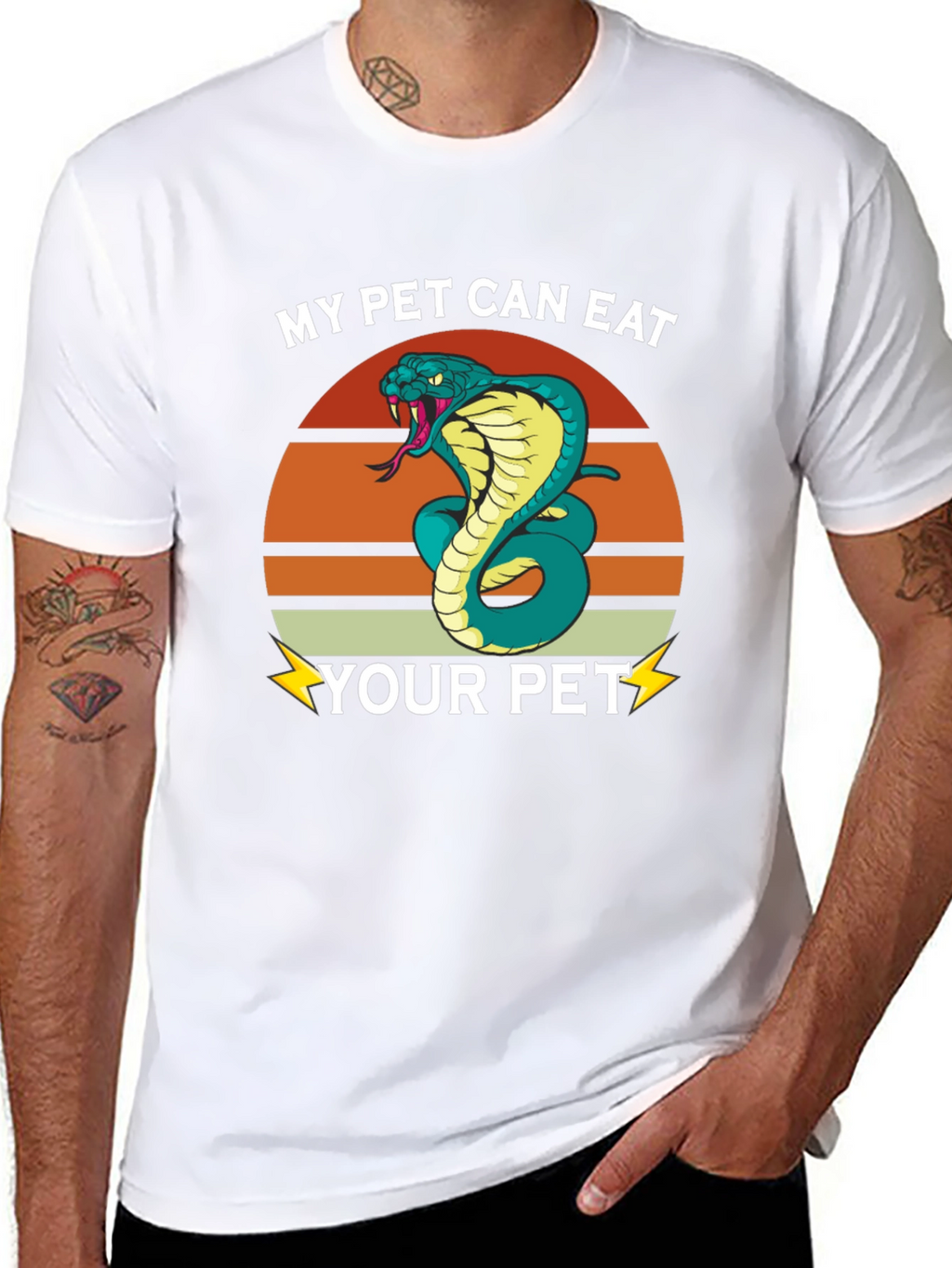 My Pet Can Eat Your Pet Cobra Snake T-Shirt