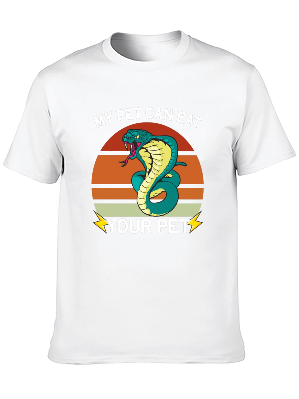 My Pet Can Eat Your Pet Cobra Snake T-Shirt