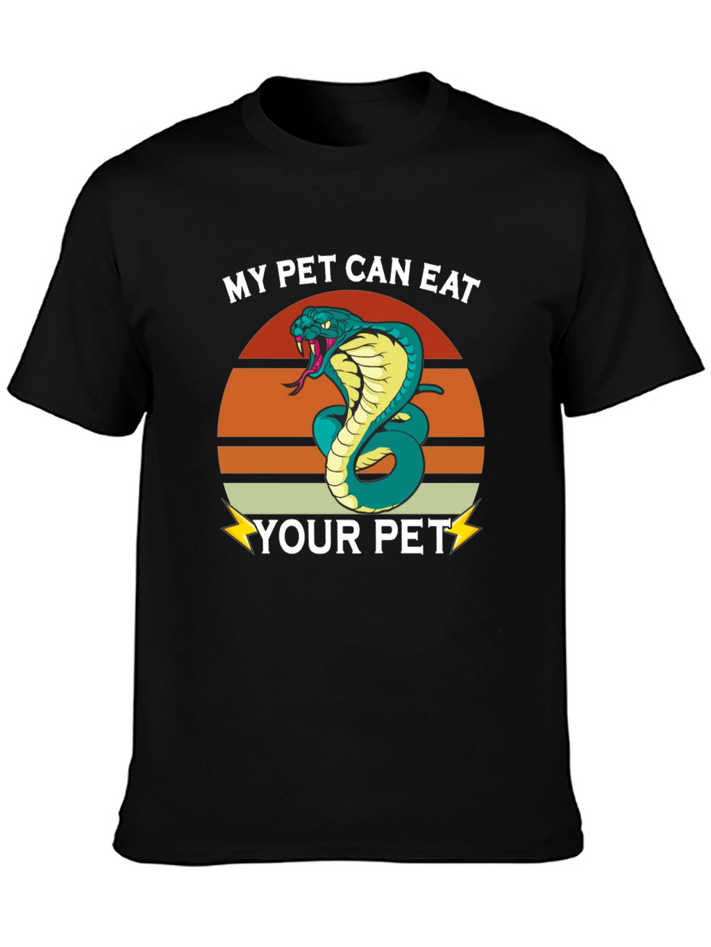 My Pet Can Eat Your Pet Cobra Snake T-Shirt