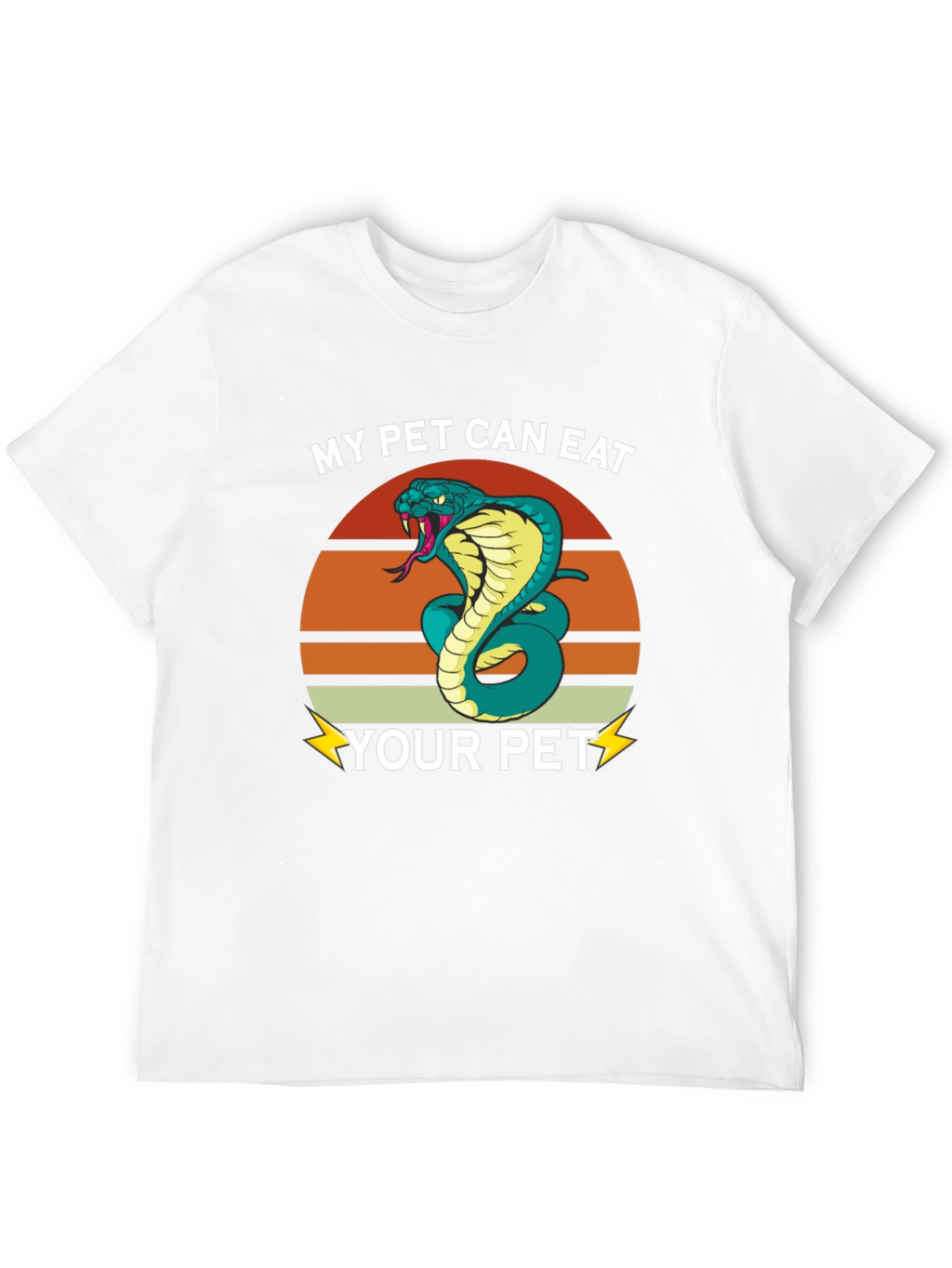 My Pet Can Eat Your Pet Cobra Snake T-Shirt