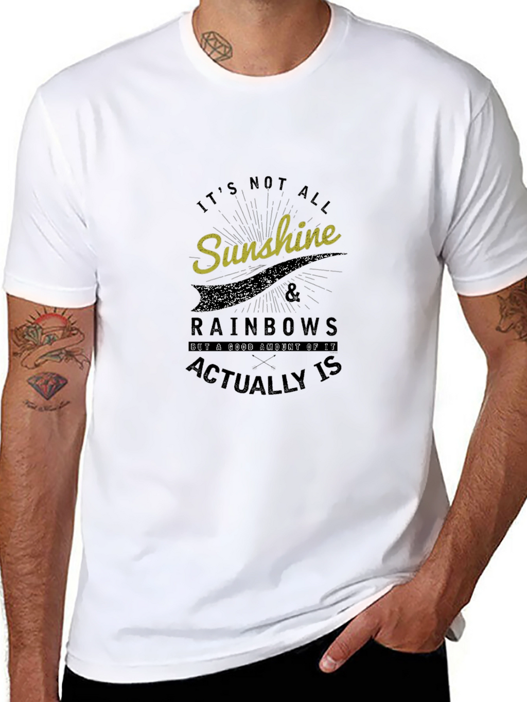 Its Not All Sunshine & Rainbows Graphic Tee