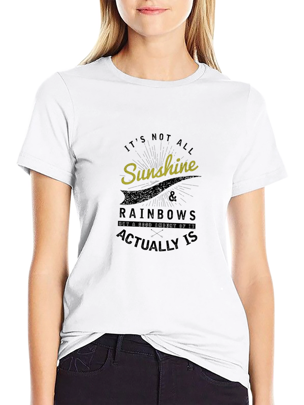 Its Not All Sunshine & Rainbows Graphic Tee