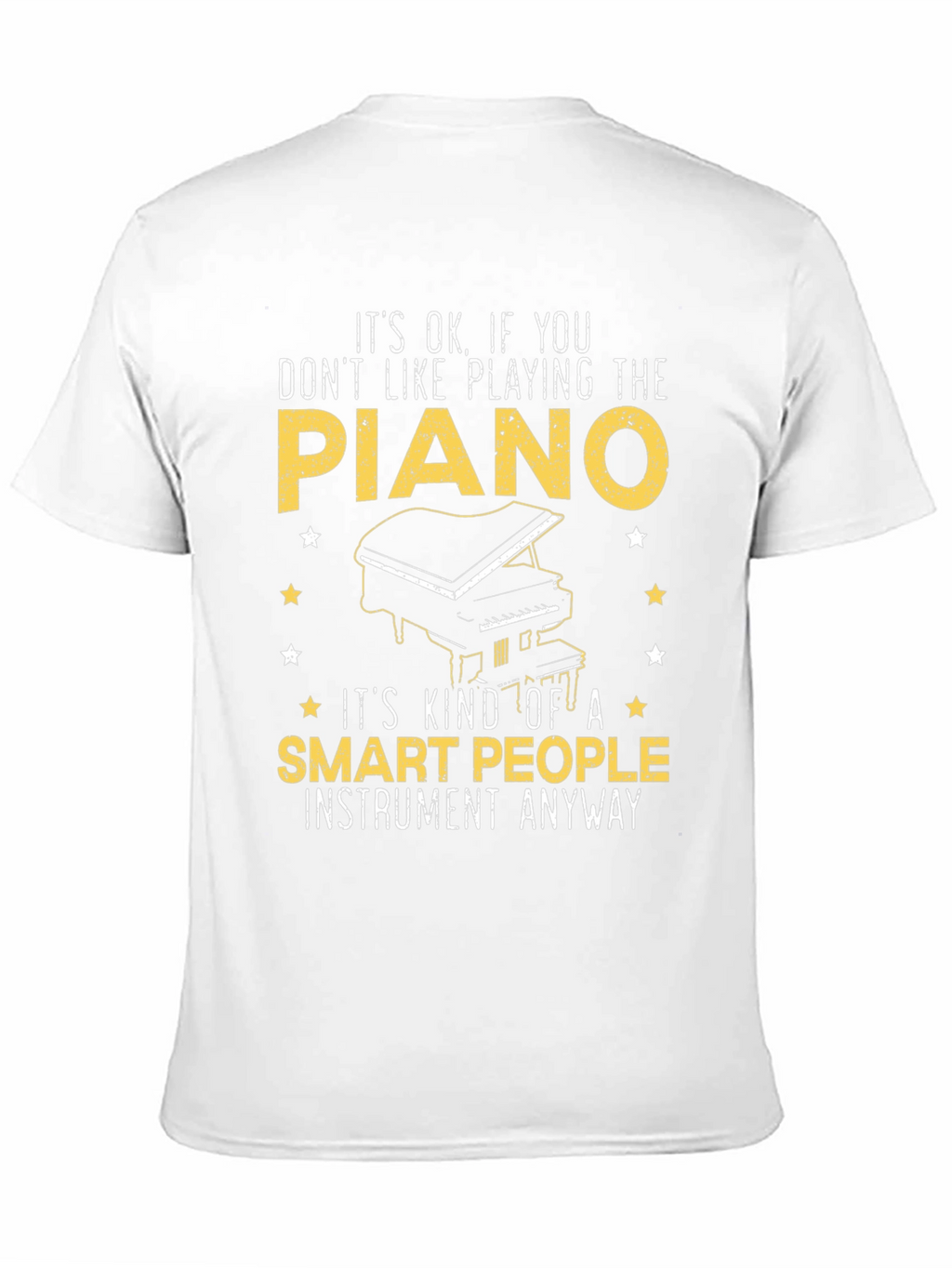 Piano Lover Tee - Smart People Instrument