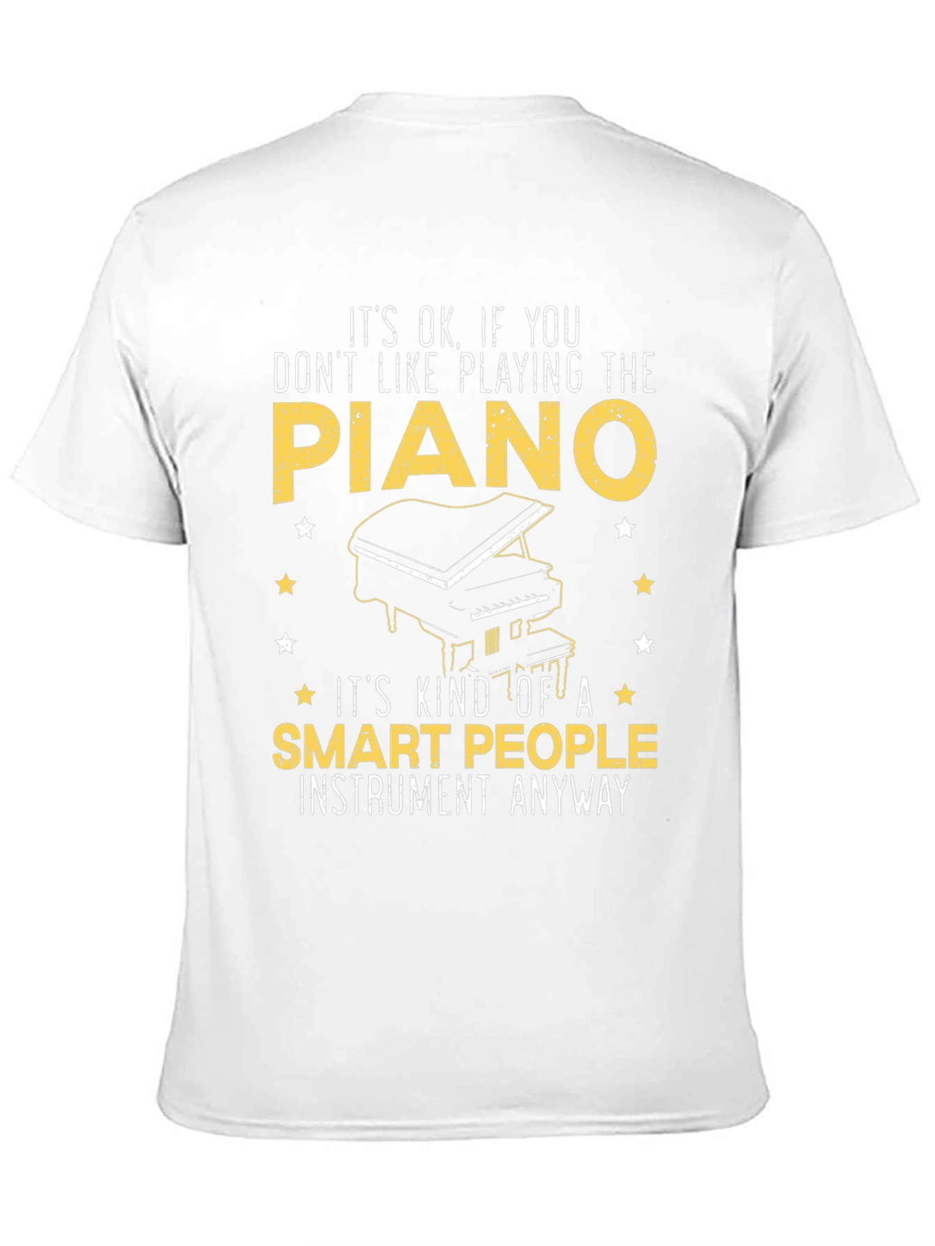 Piano Lover Tee - Smart People Instrument