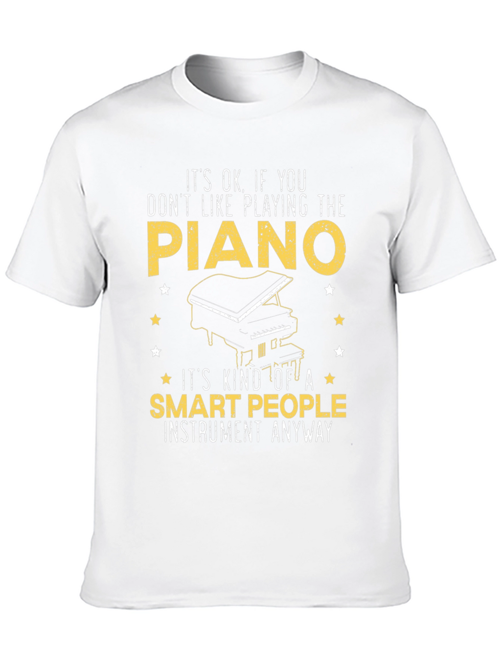 Piano Lover Tee - Smart People Instrument