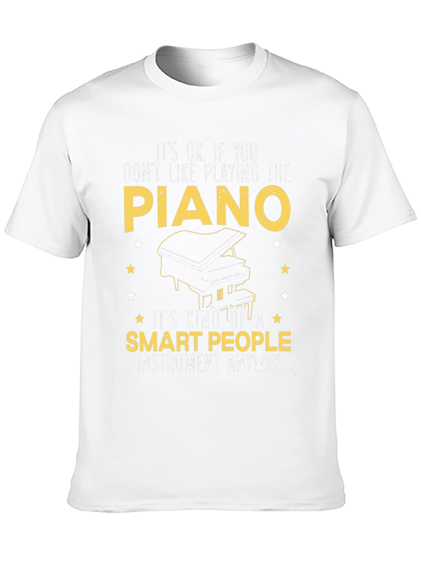 Piano Lover Tee - Smart People Instrument