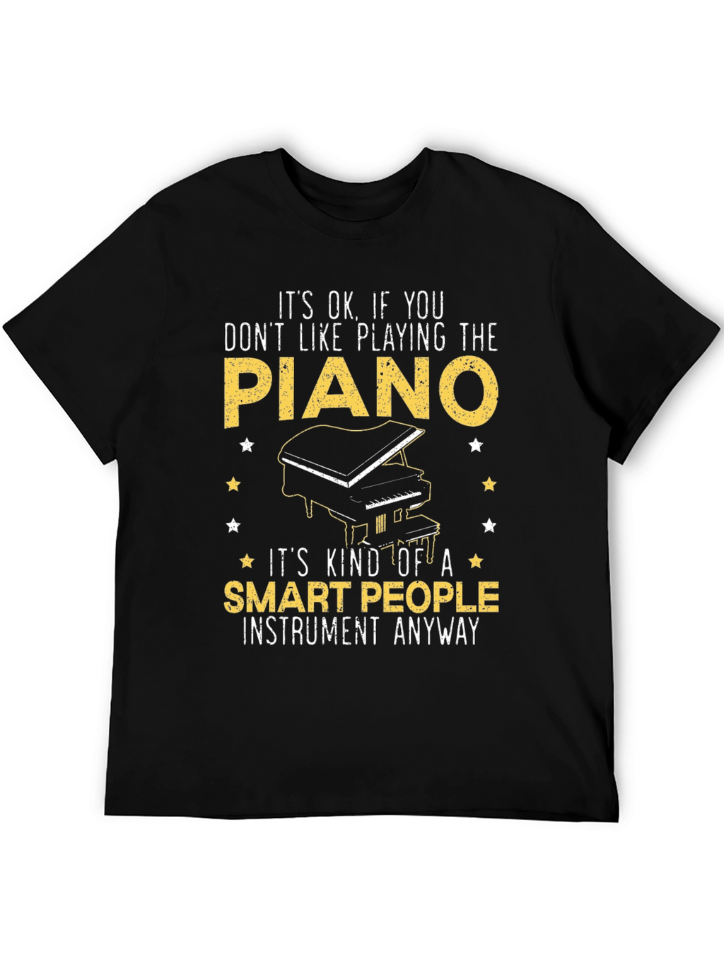 Piano Lover Tee - Smart People Instrument