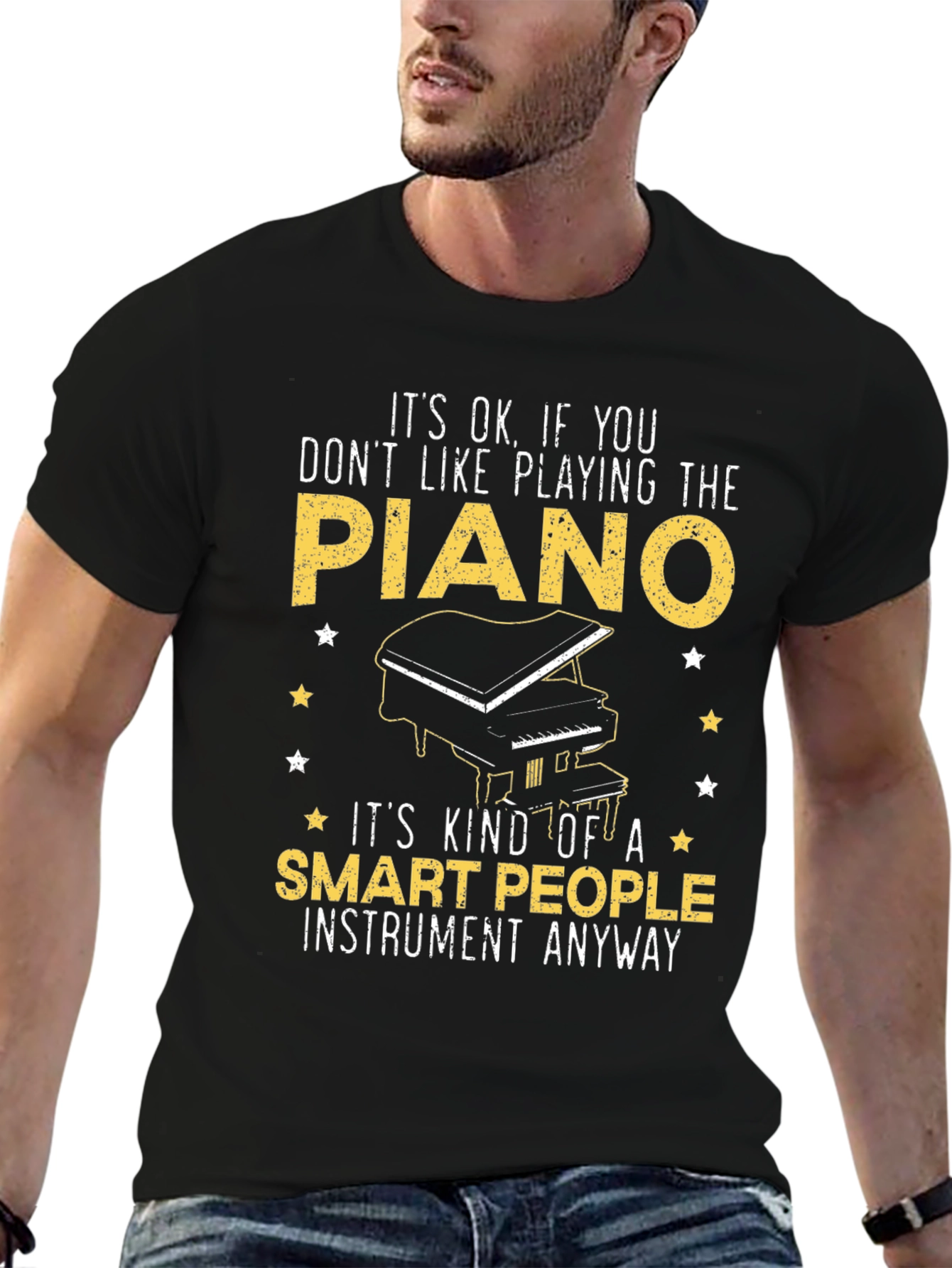 Piano Lover Tee - Smart People Instrument