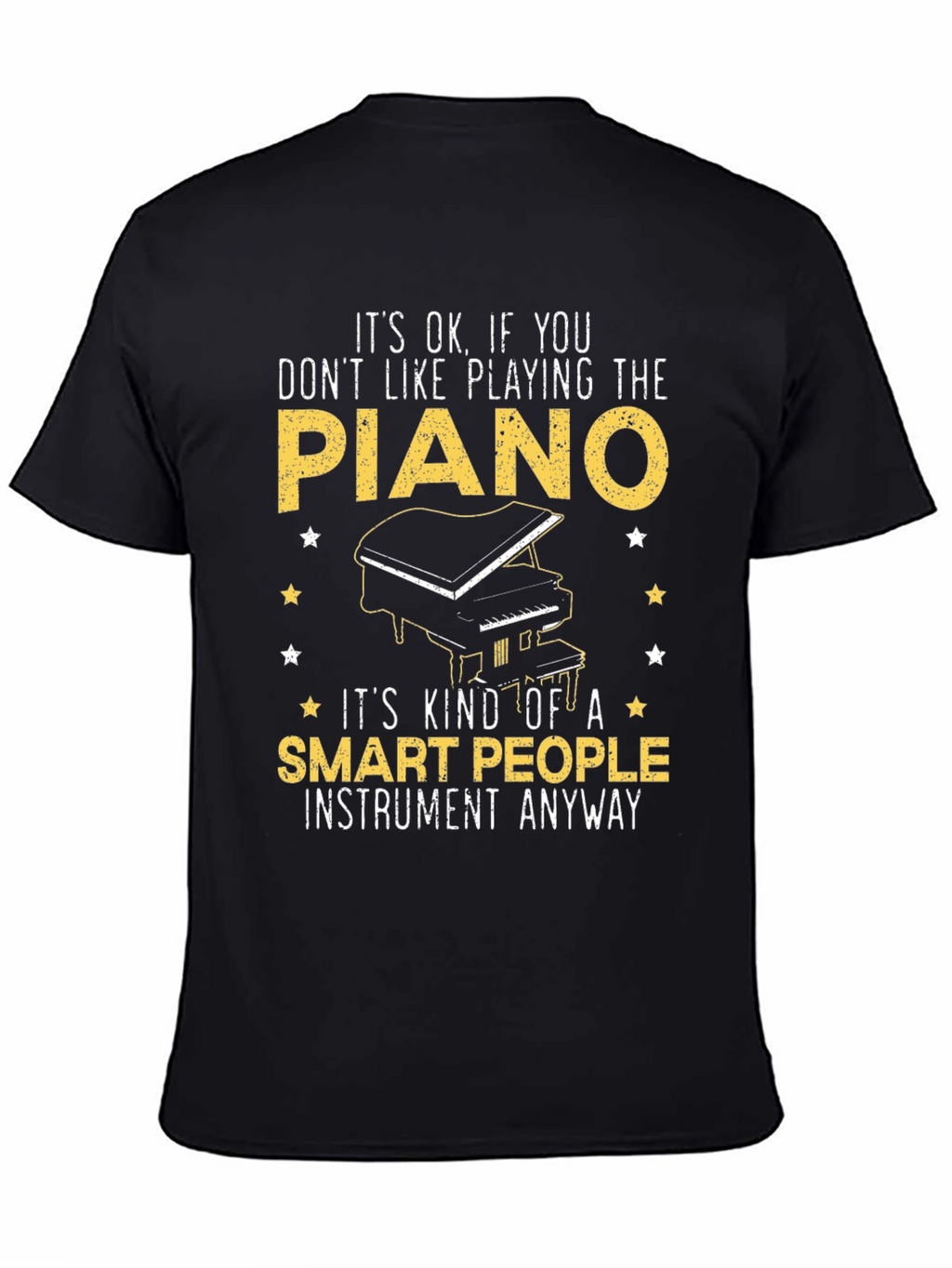 Piano Lover Tee - Smart People Instrument