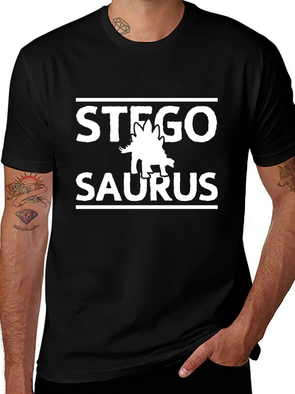 Stegosaurus Graphic Tee