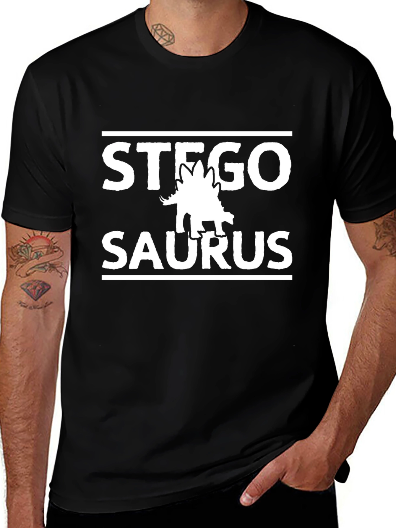 Stegosaurus Graphic Tee