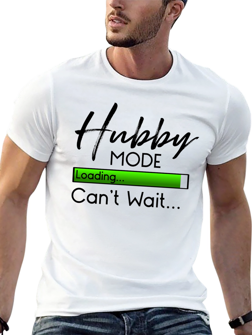 Hubby Mode Loading T-Shirt - Groom to Be Apparel