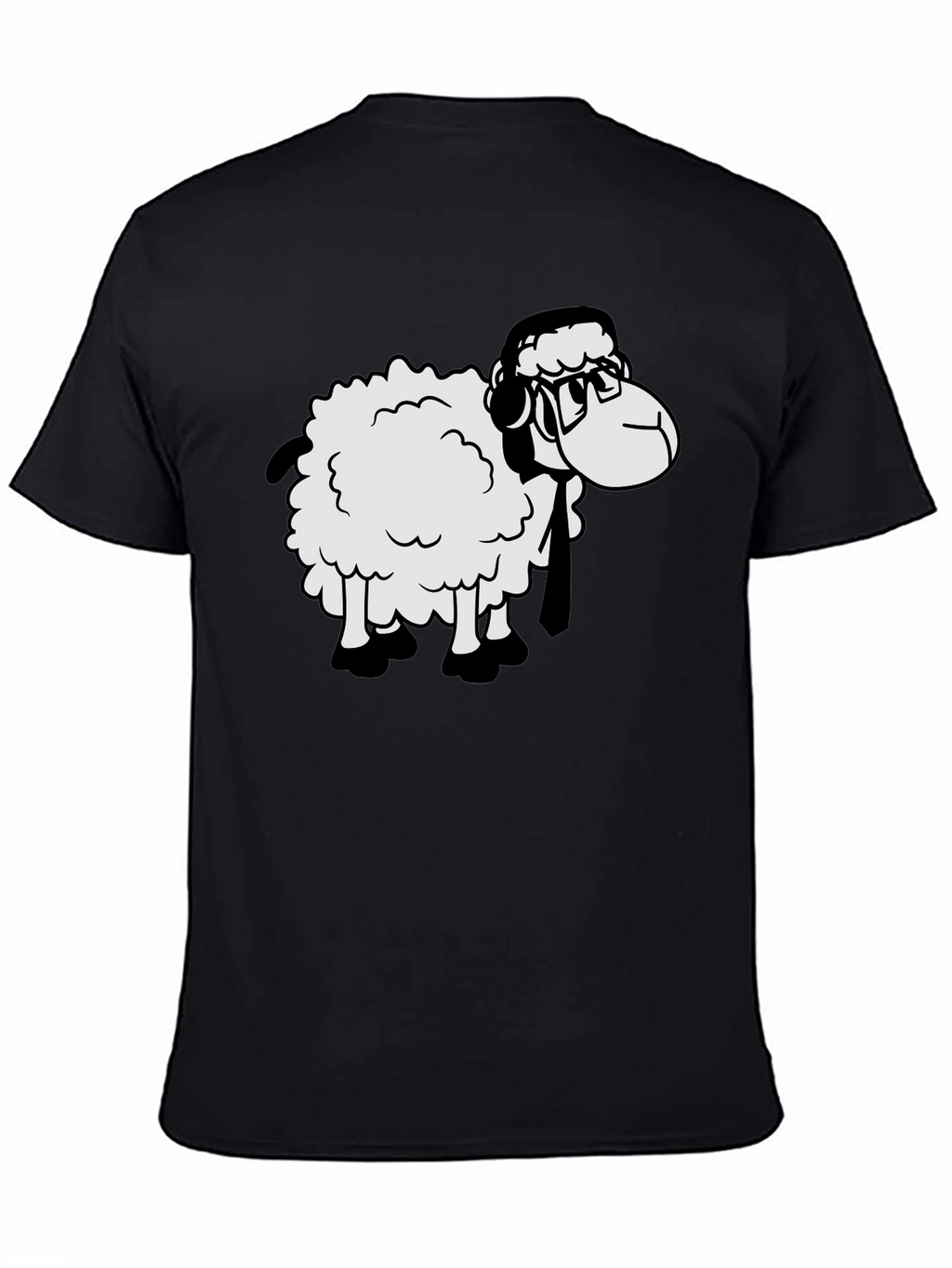 Sheep Nerd T-Shirt - Stylish Geeky Tee