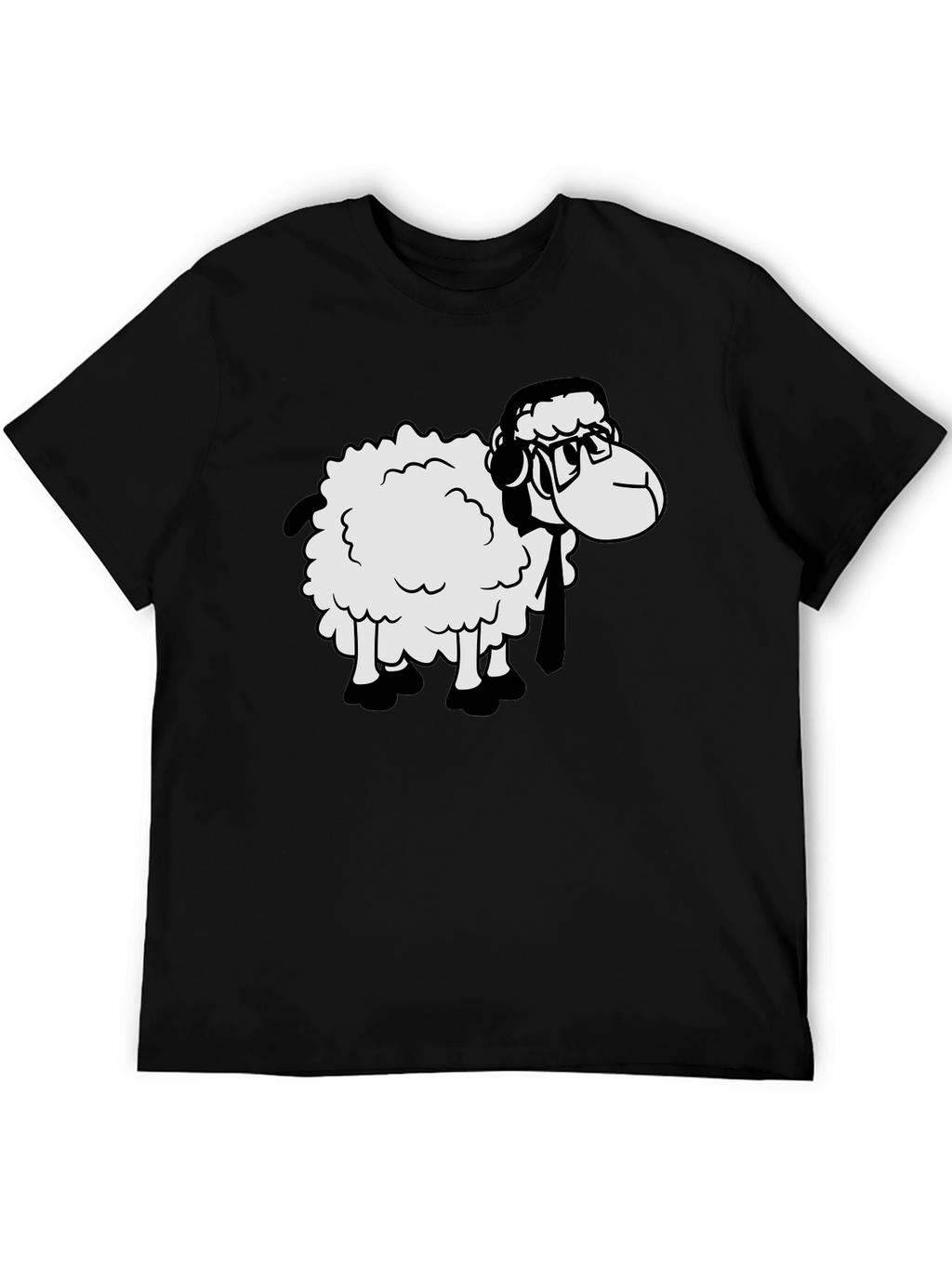 Sheep Nerd T-Shirt - Stylish Geeky Tee
