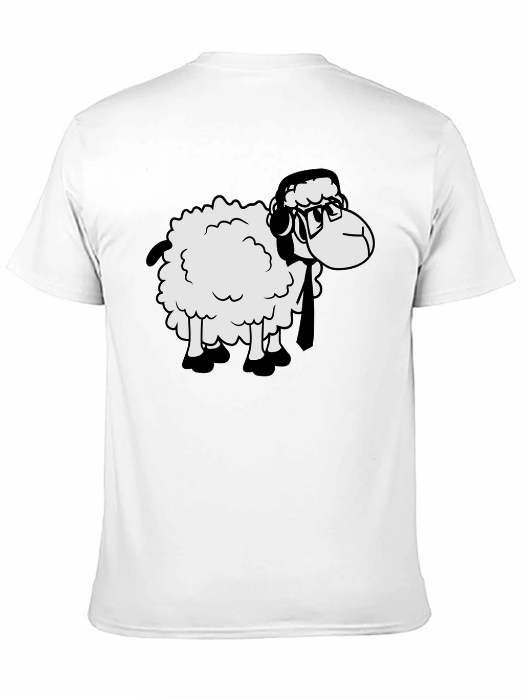 Sheep Nerd T-Shirt - Stylish Geeky Tee