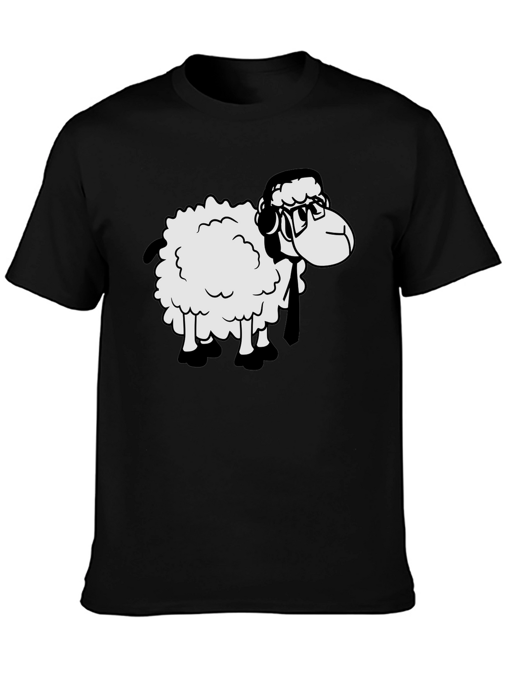 Sheep Nerd T-Shirt - Stylish Geeky Tee