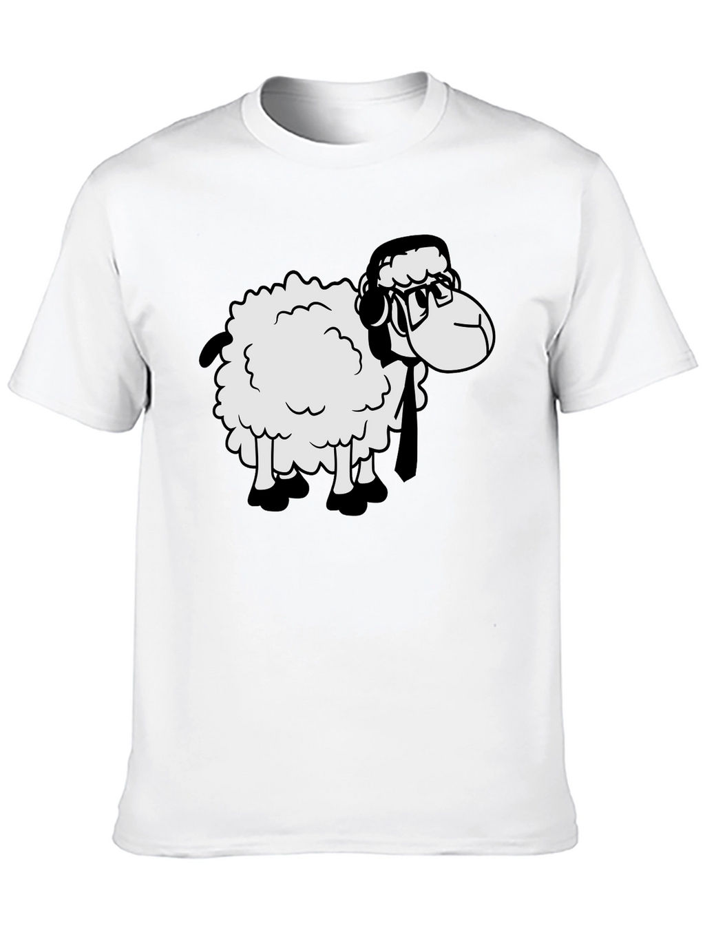 Sheep Nerd T-Shirt - Stylish Geeky Tee
