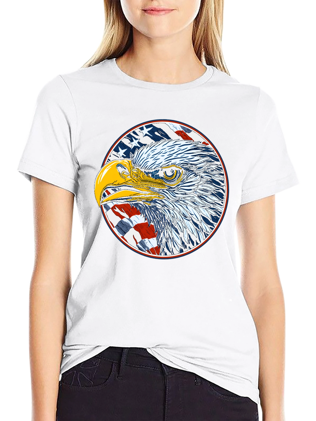 American Eagle Graphic Black T-Shirt