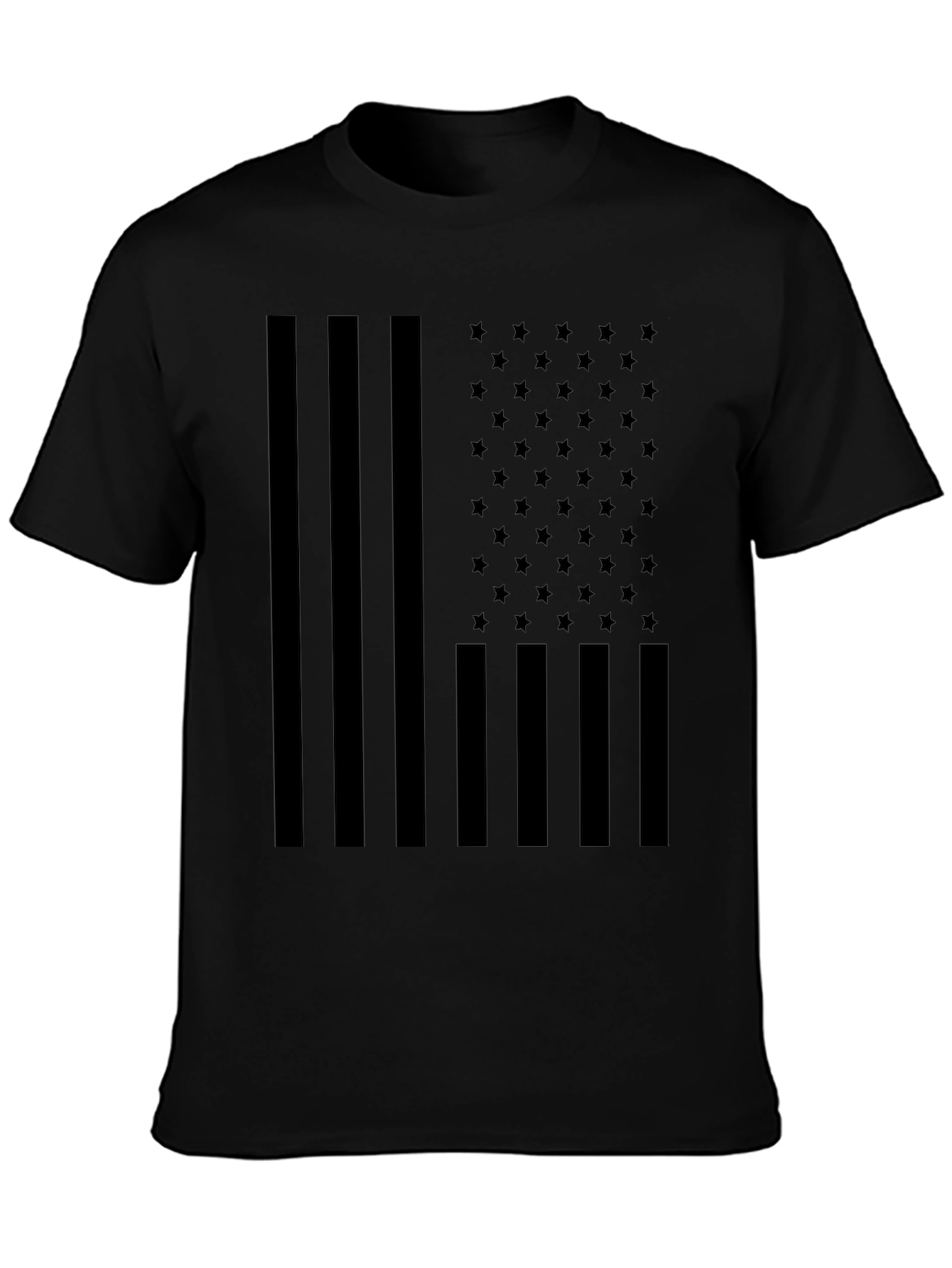 USA Flag Graphic Tee - Mens Patriotic T-Shirt