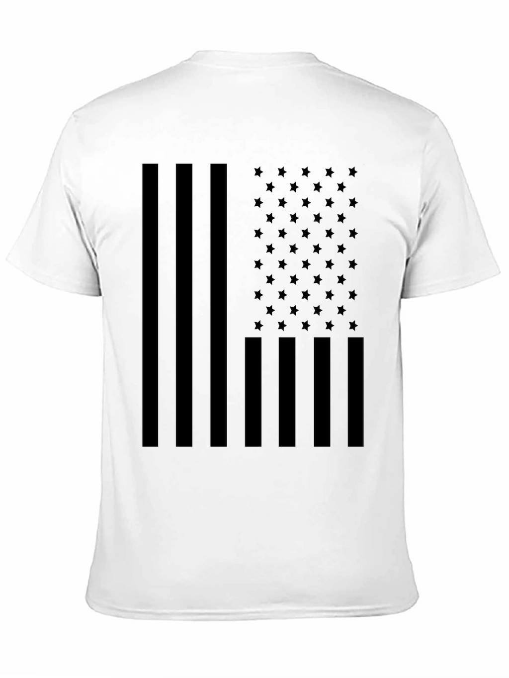 USA Flag Graphic Tee - Mens Patriotic T-Shirt