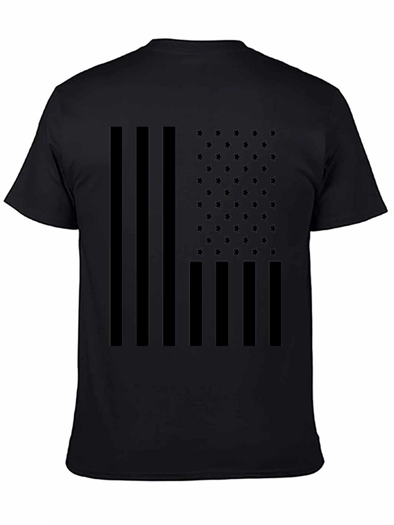 USA Flag Graphic Tee - Mens Patriotic T-Shirt