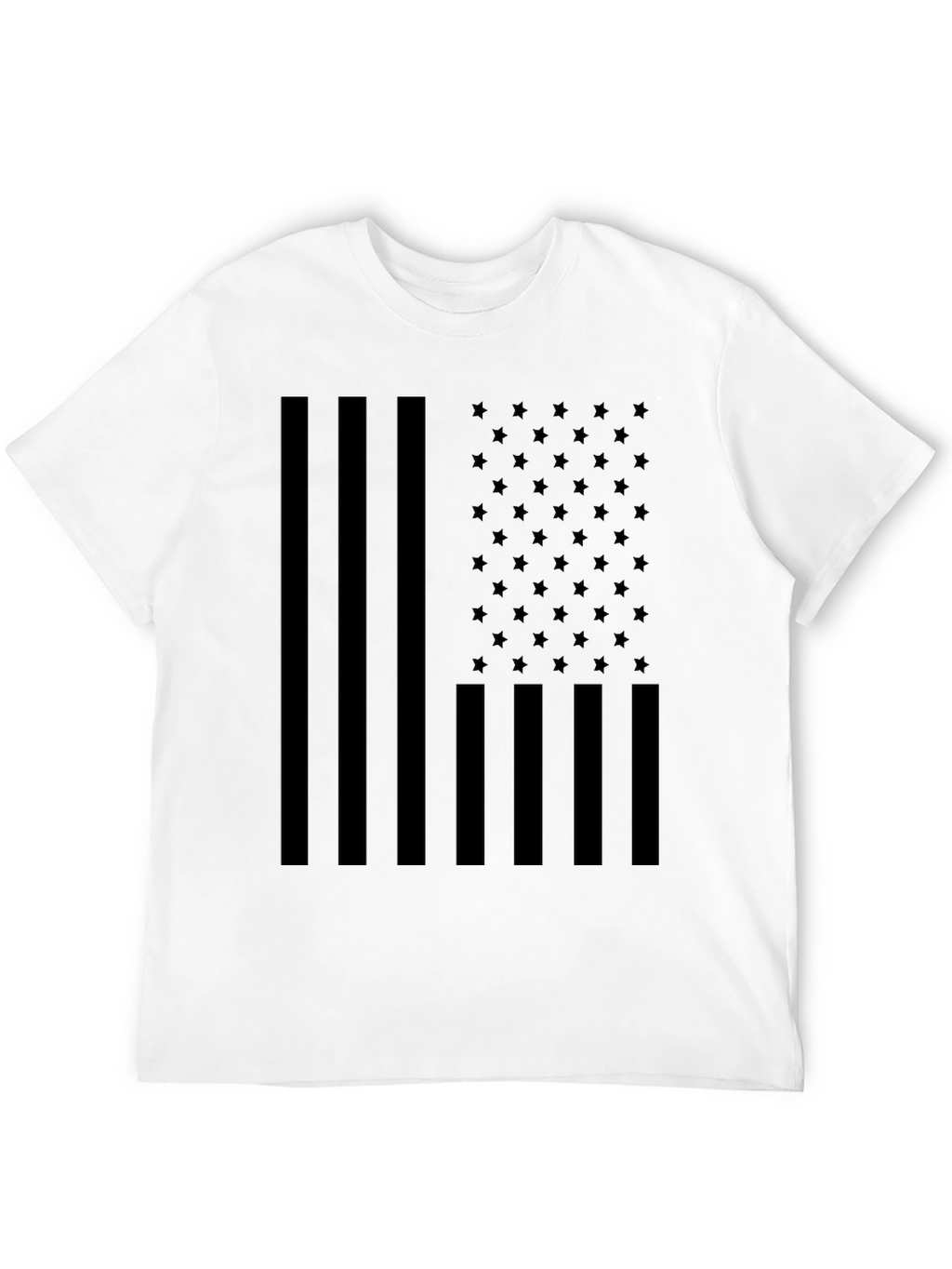 USA Flag Graphic Tee - Mens Patriotic T-Shirt