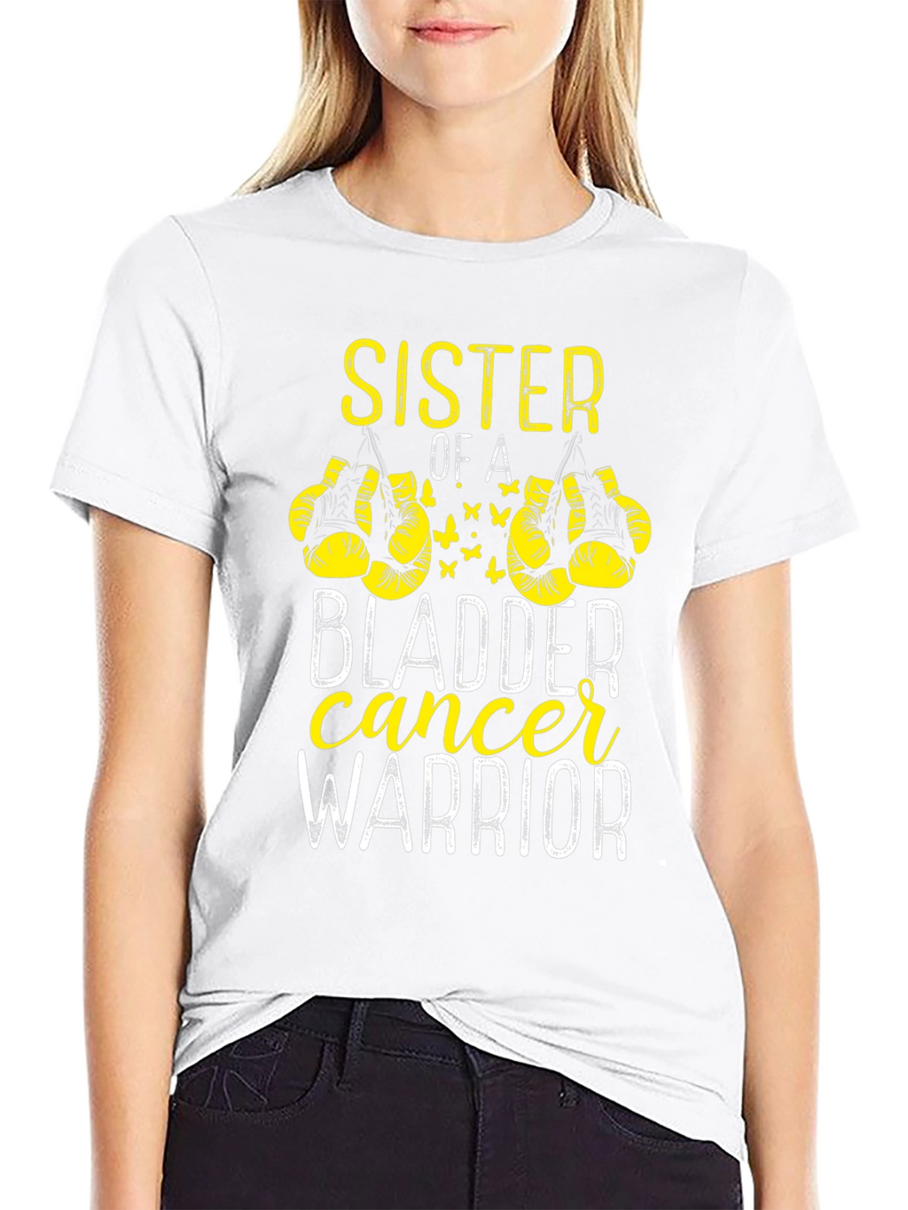 Sister of a Bladder Cancer Warrior T-Shirt