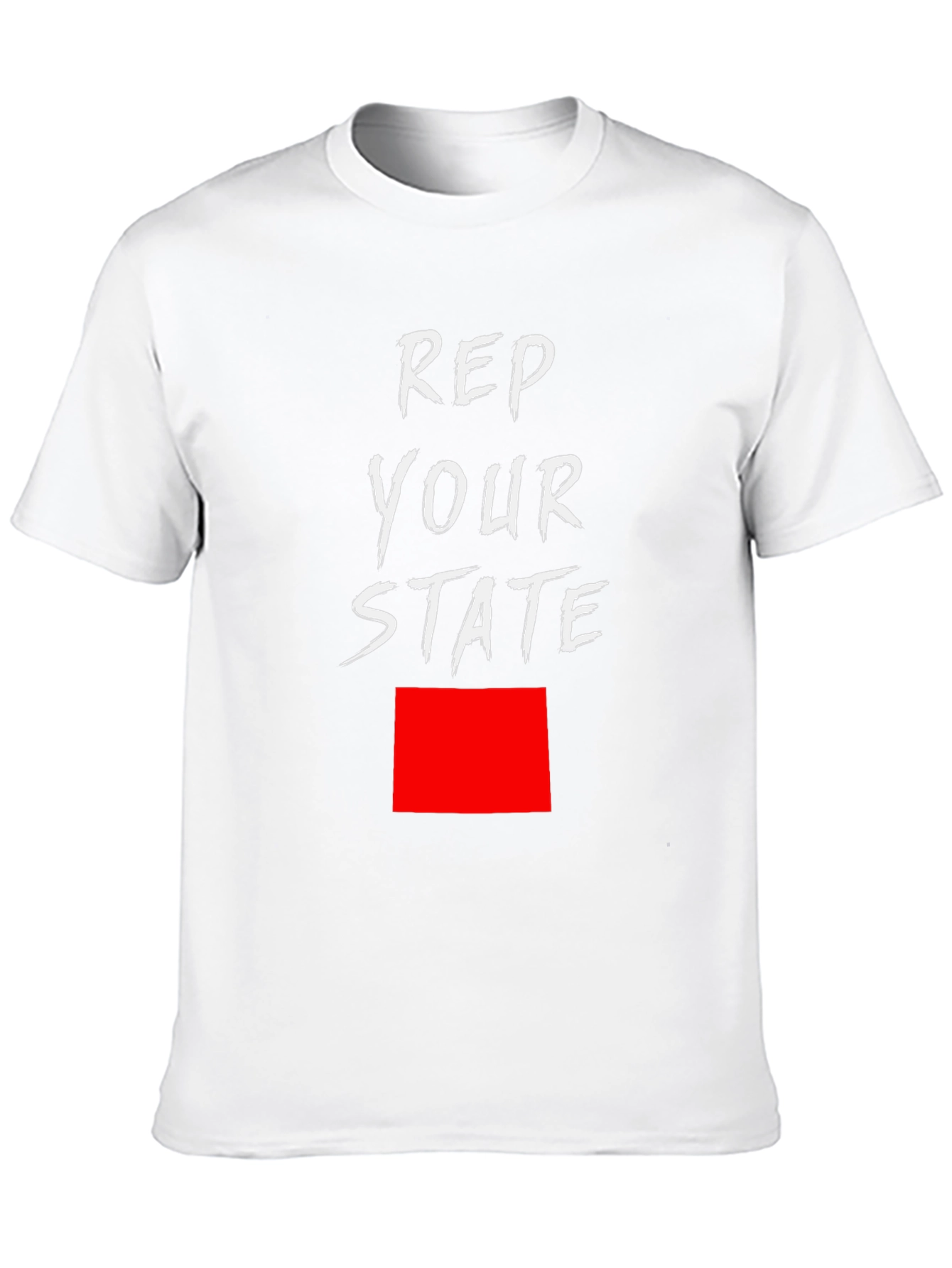 Rep Your State Graphic Tee - Black