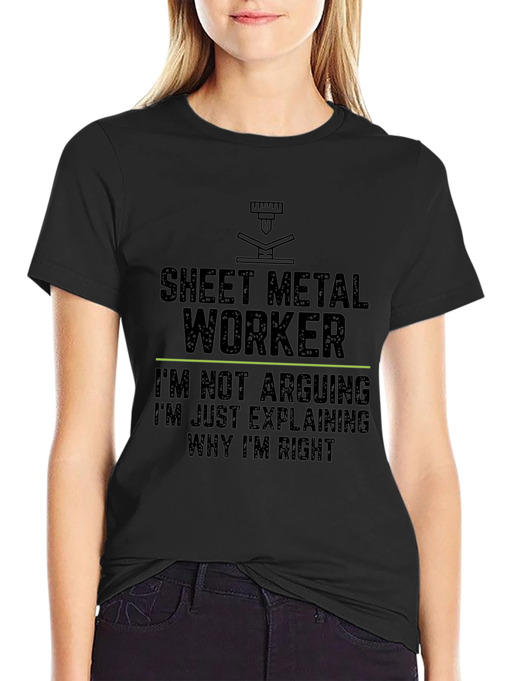 Sheet Metal Worker Funny Slogan T-Shirt