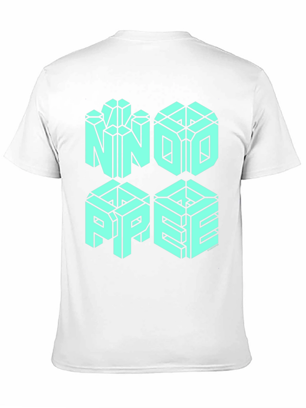 NNOI PPEE Optical Illusion Graphic Tee