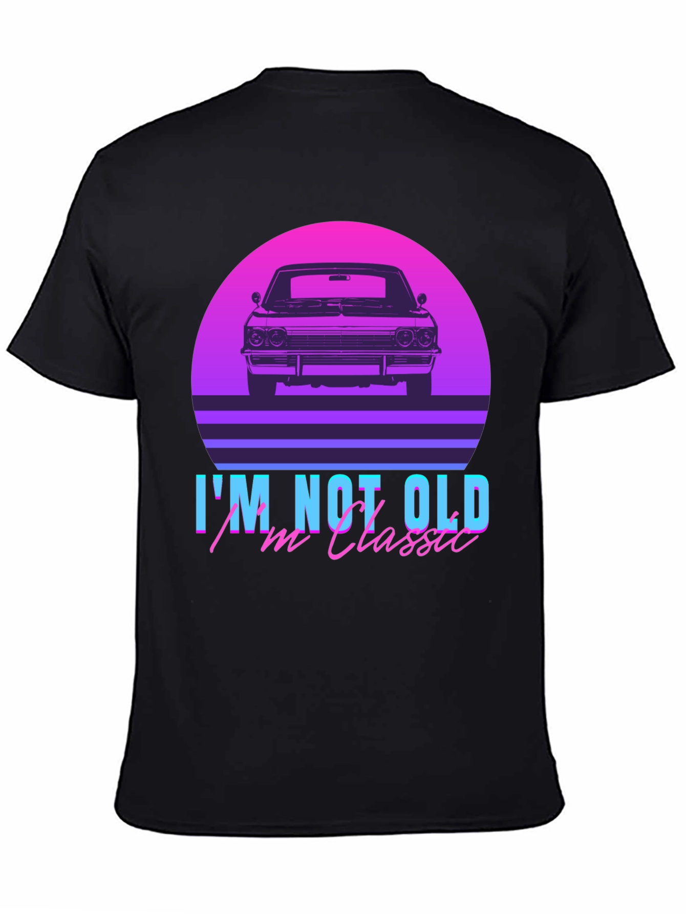 Classic Car Retro T-Shirt - Im Not Old Im Classic