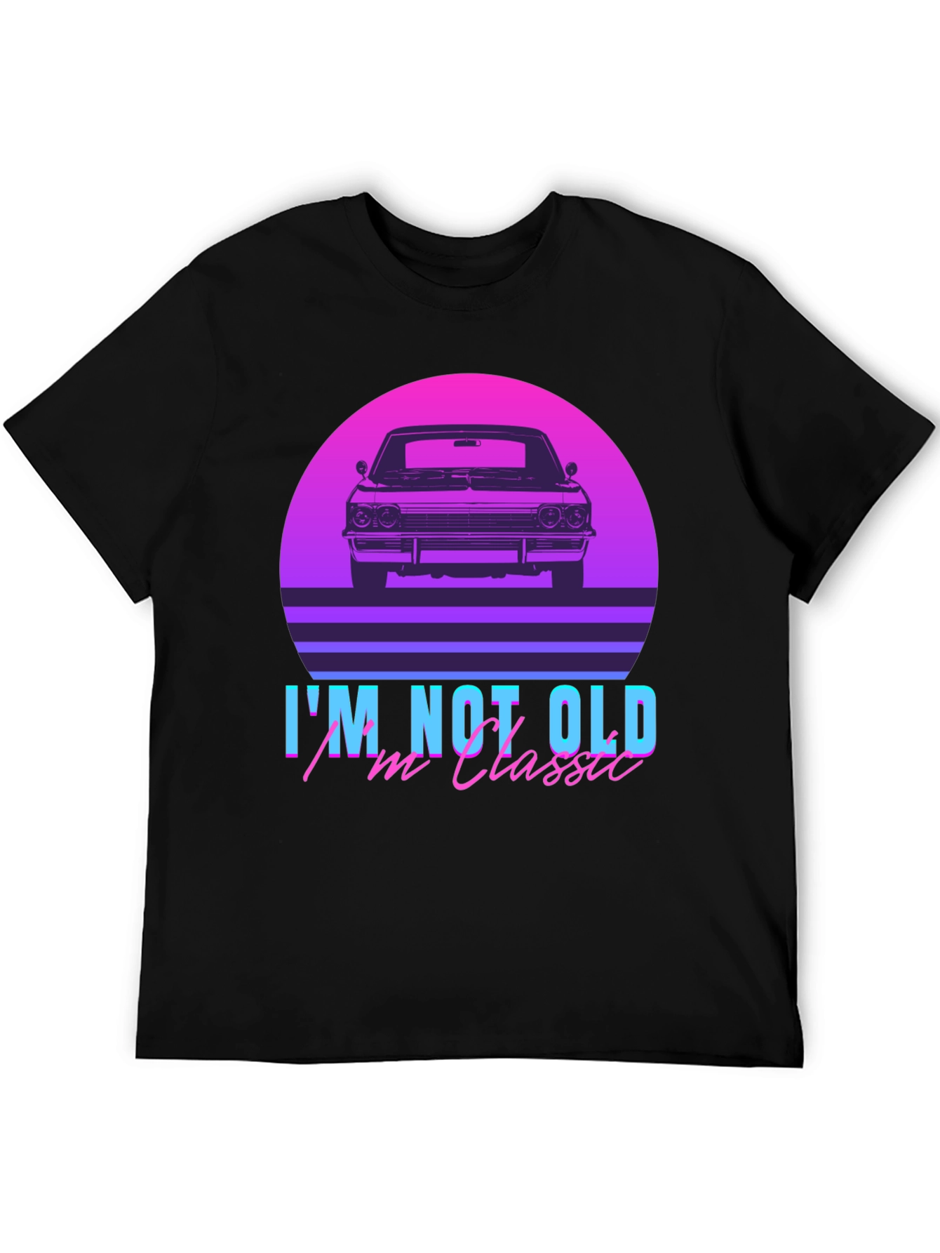 Classic Car Retro T-Shirt - Im Not Old Im Classic
