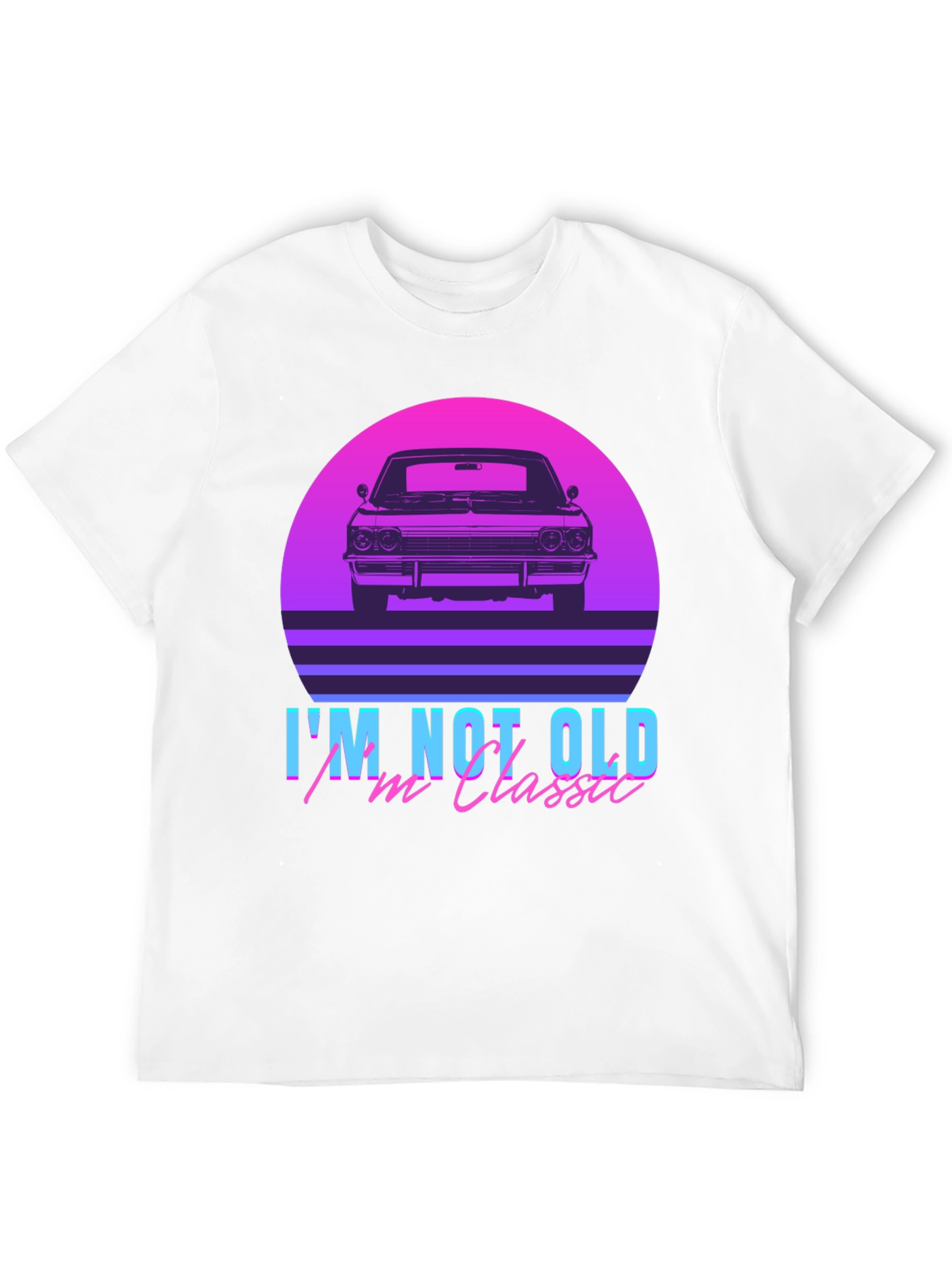 Classic Car Retro T-Shirt - Im Not Old Im Classic