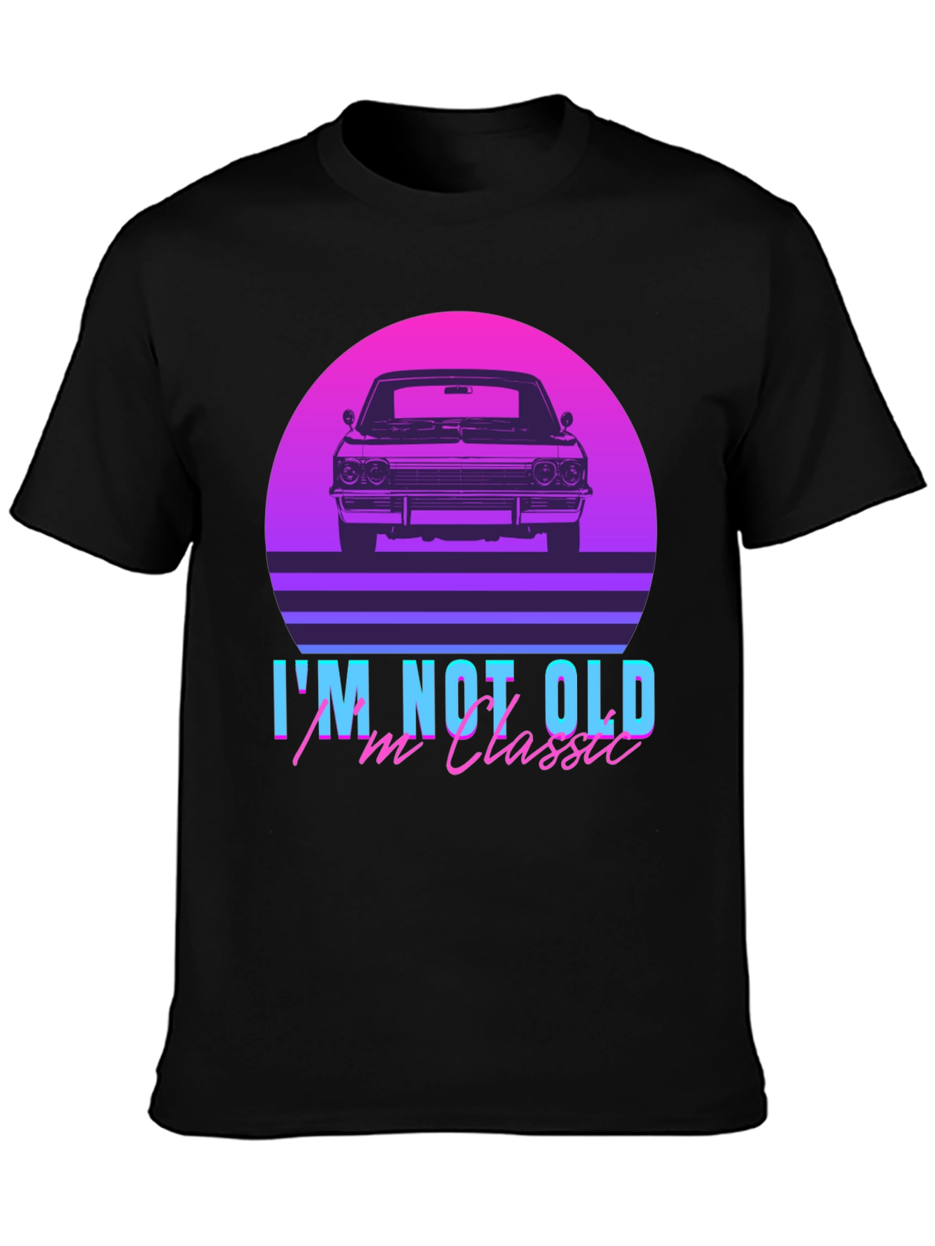 Classic Car Retro T-Shirt - Im Not Old Im Classic