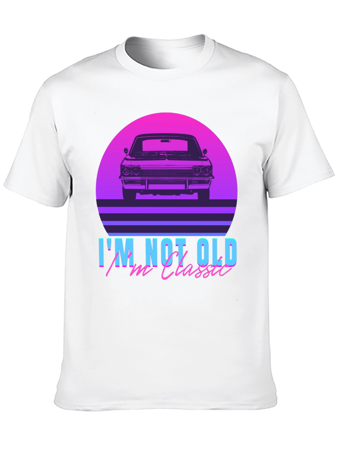 Classic Car Retro T-Shirt - Im Not Old Im Classic