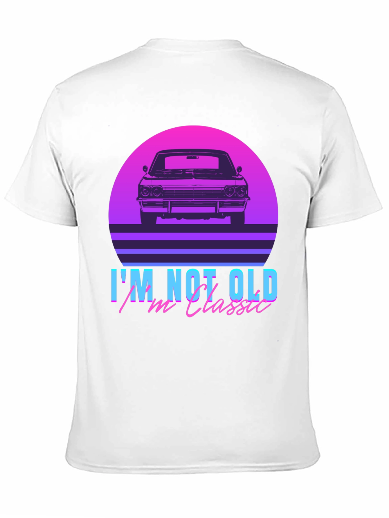 Classic Car Retro T-Shirt - Im Not Old Im Classic