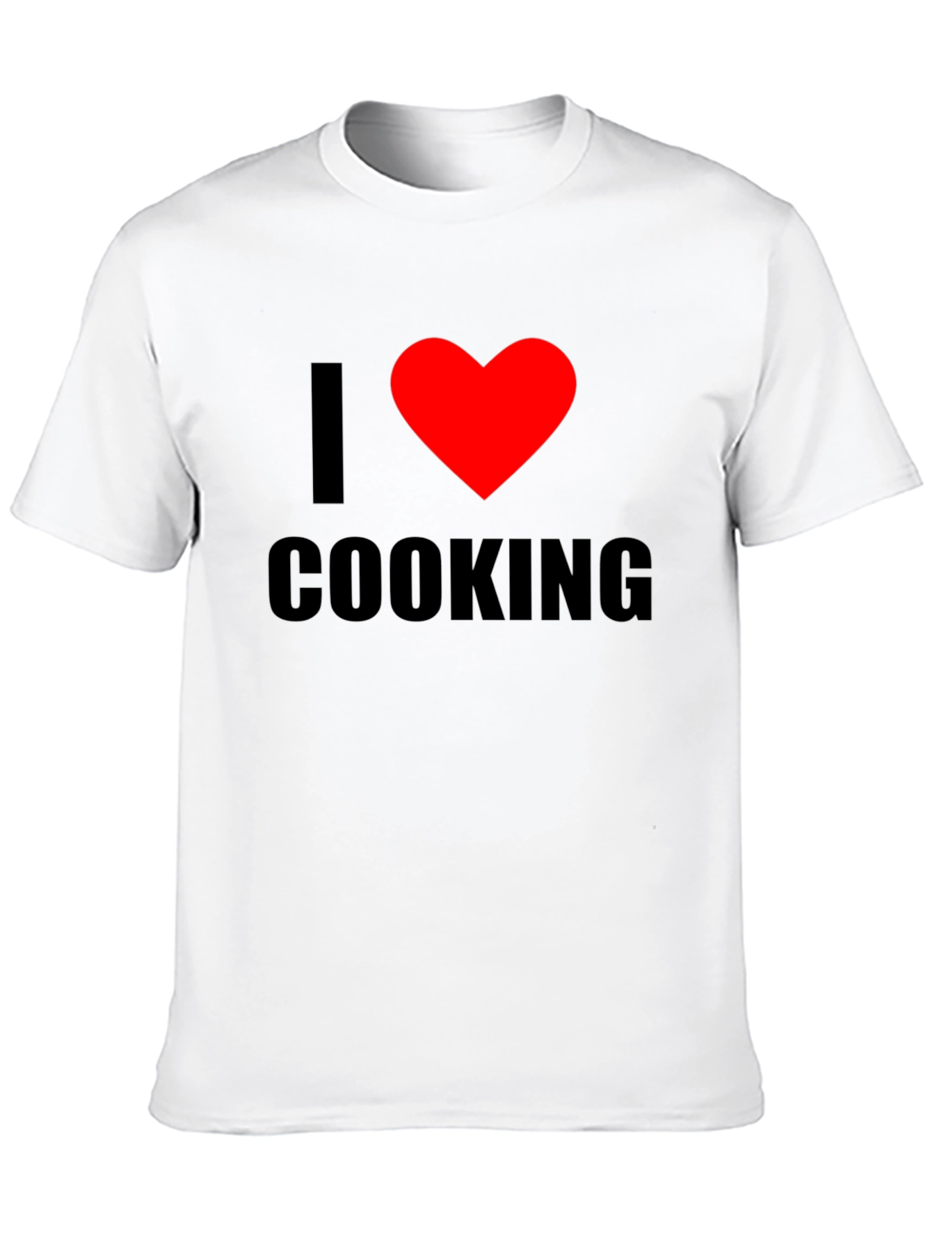 I Love Cooking T-Shirt - Stylish & Comfortable