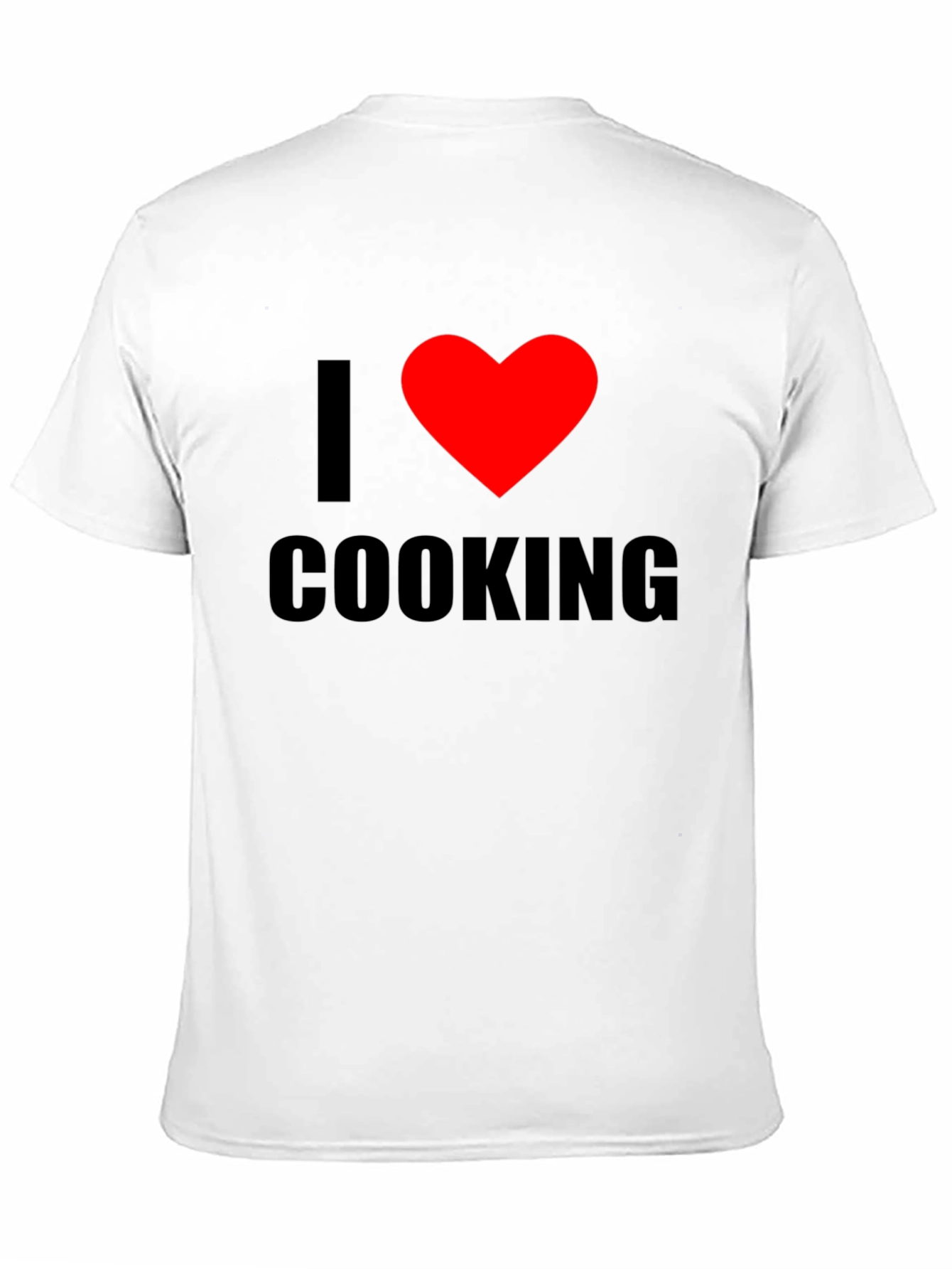 I Love Cooking T-Shirt - Stylish & Comfortable