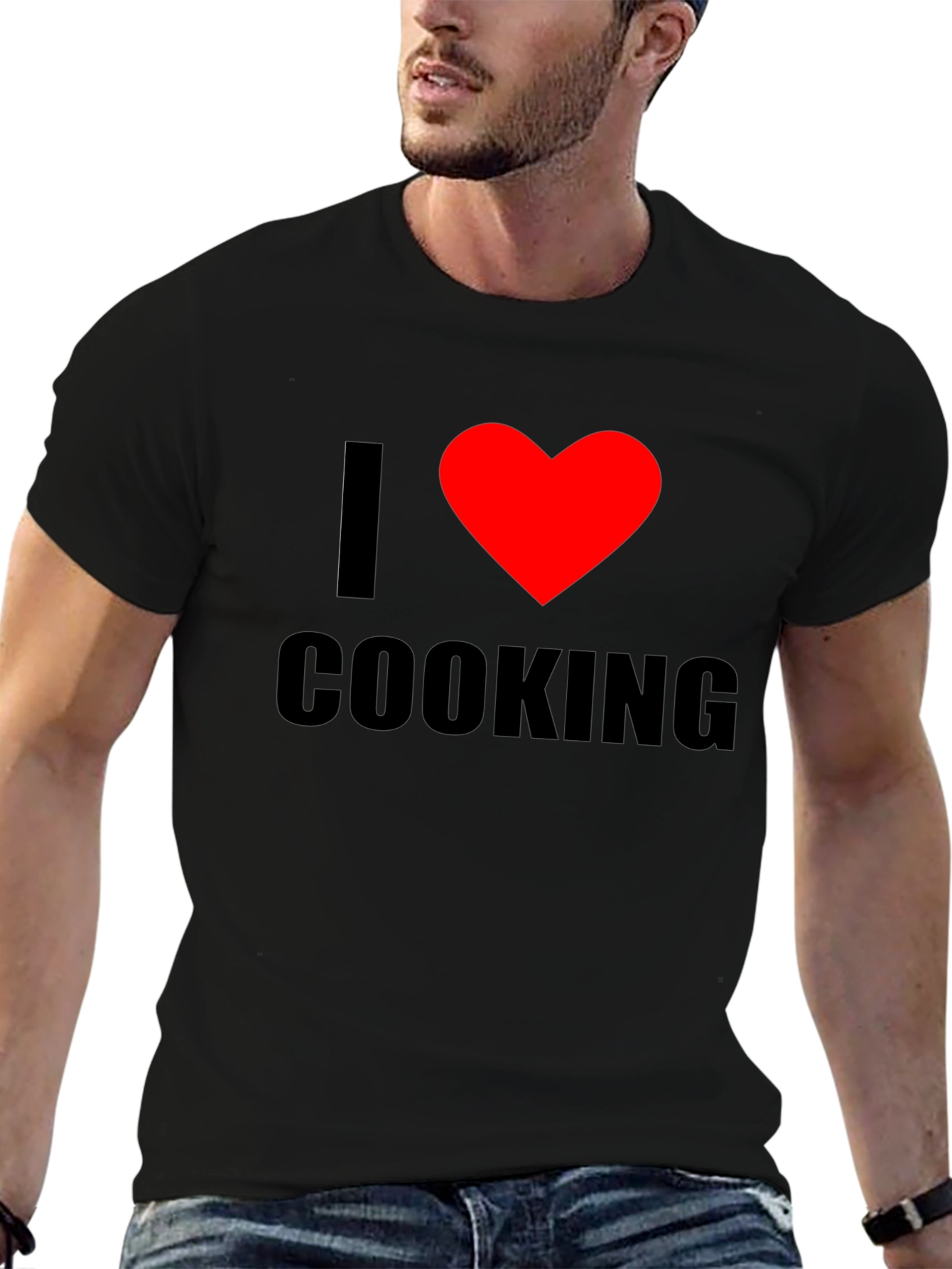 I Love Cooking T-Shirt - Stylish & Comfortable