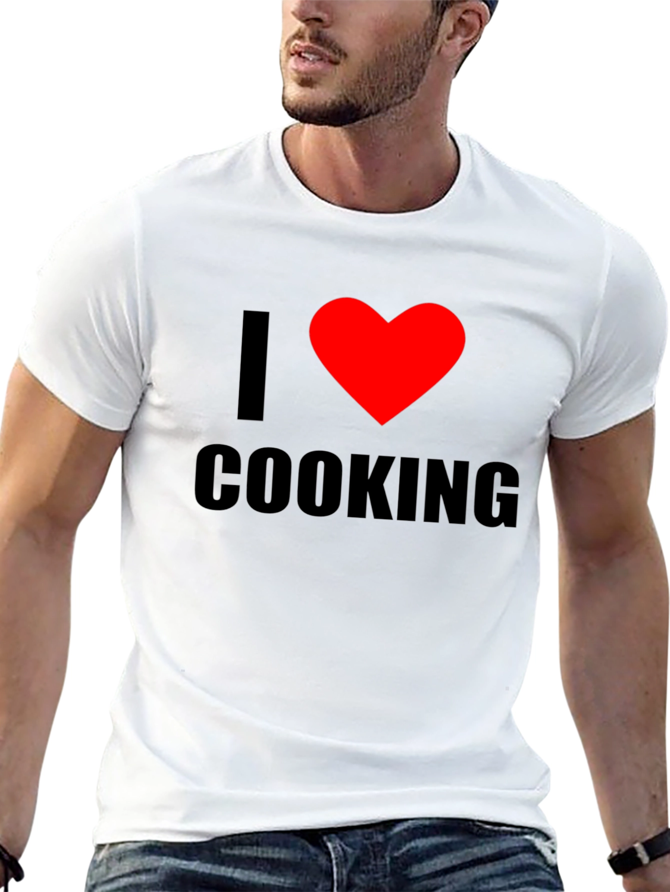 I Love Cooking T-Shirt - Stylish & Comfortable