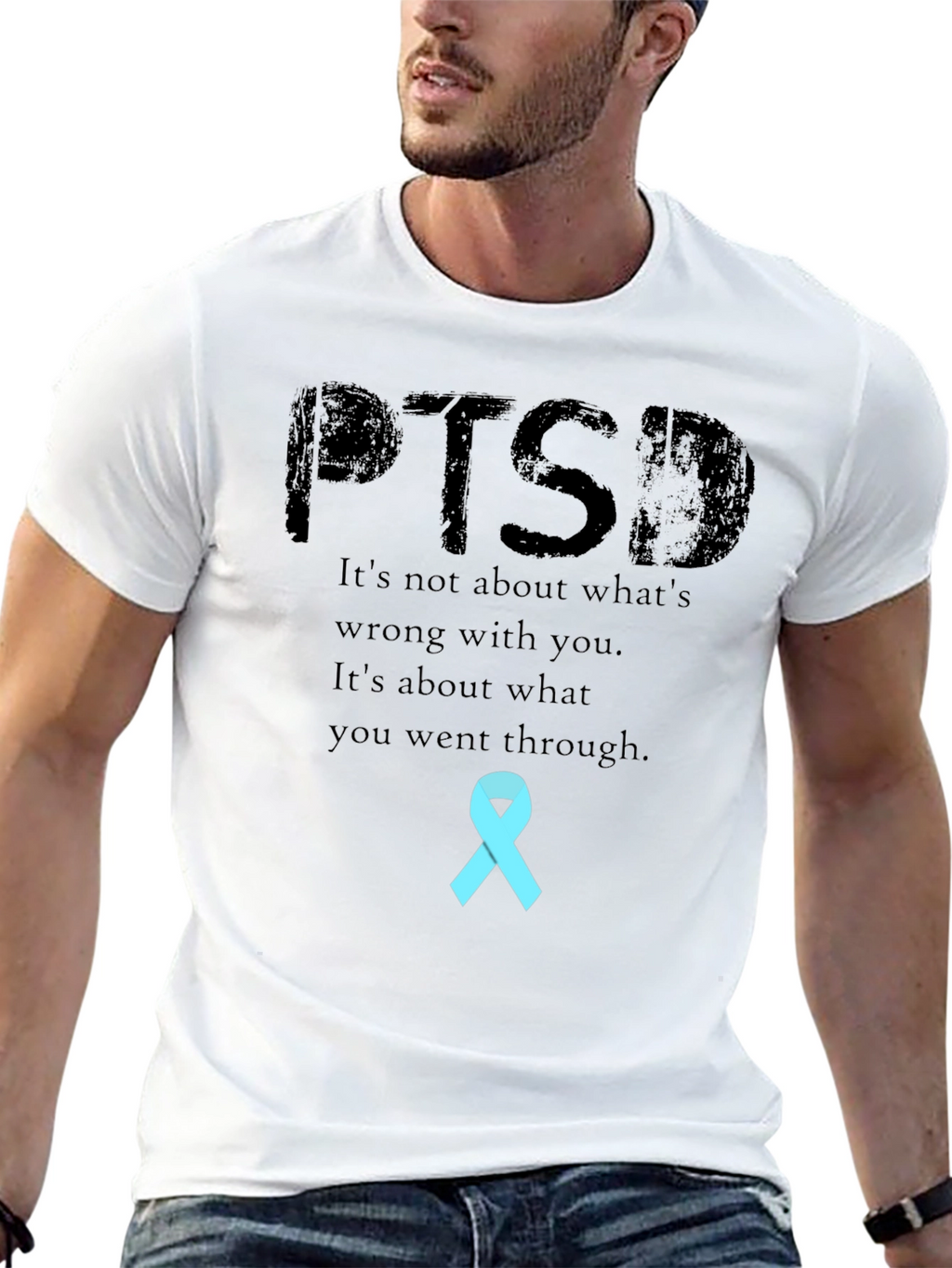 PTSD Awareness T-Shirt: Strength Through Experience