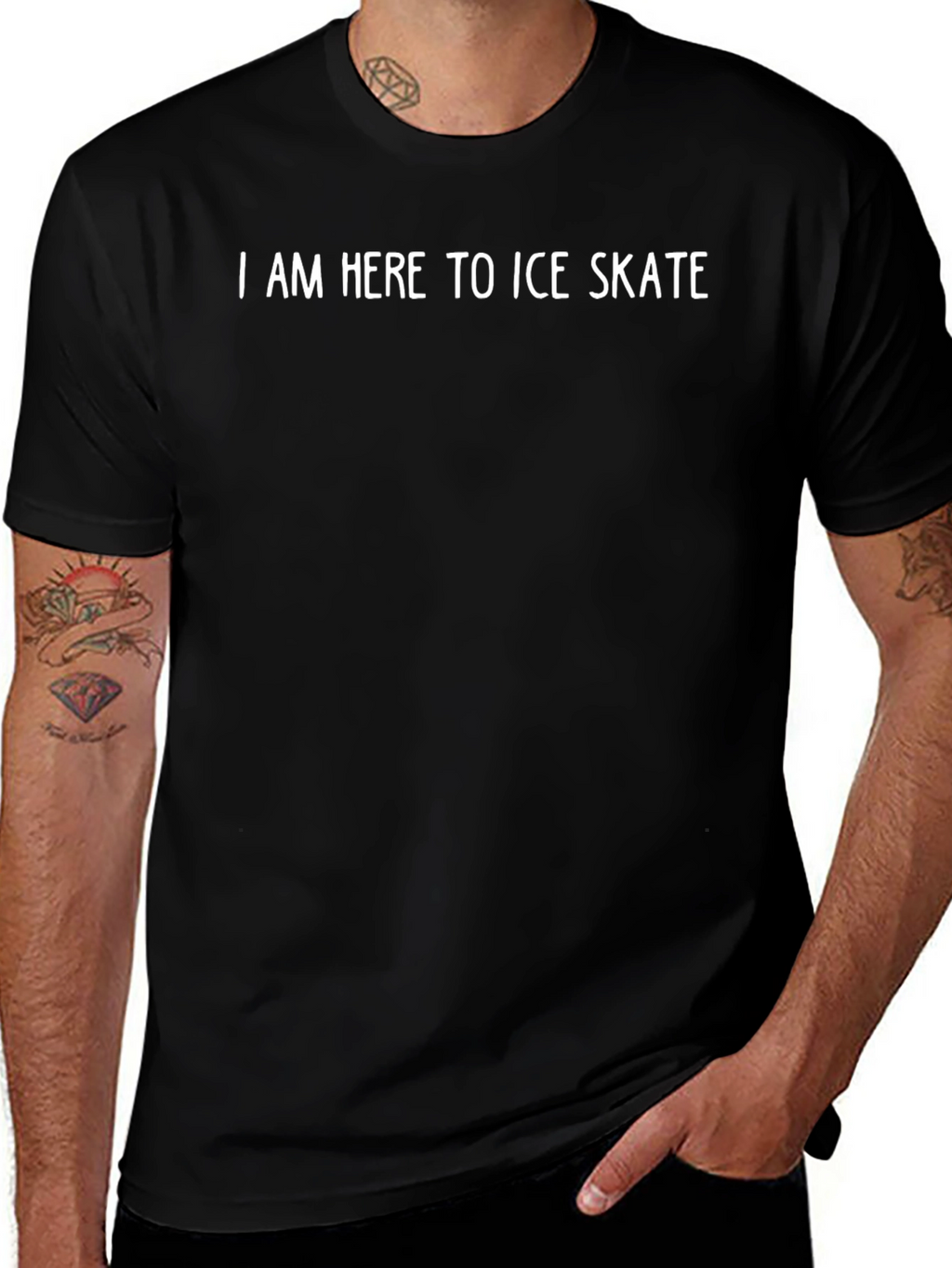 Ice Skate T-Shirt - Funny Skating Tee