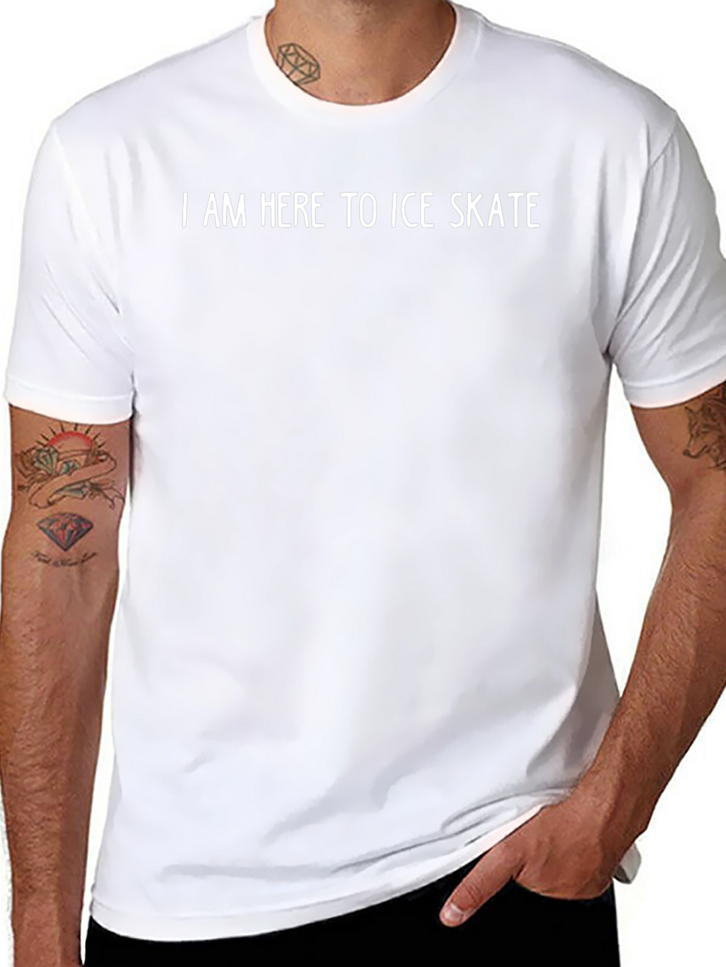 Ice Skate T-Shirt - Funny Skating Tee