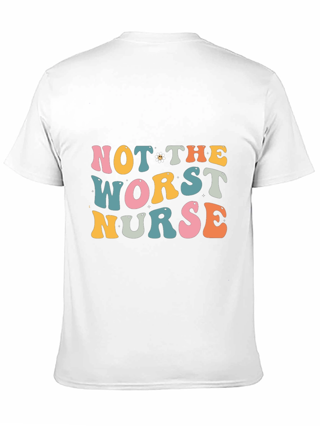 Not the Worst Nurse T-Shirt - Retro Style