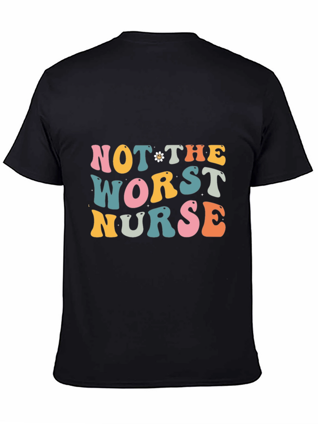 Not the Worst Nurse T-Shirt - Retro Style